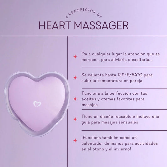 Heart Massager - Compresa Caliente para Masajes