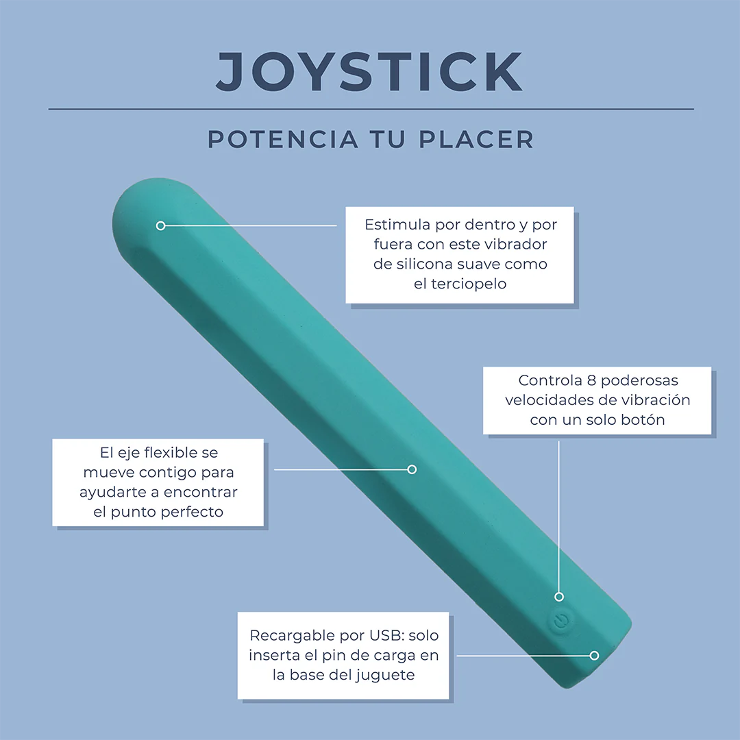 Joystick - Vibrador de Bala Flexible