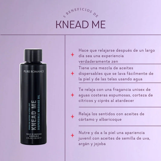 Knead Me - Aceite para masajes
