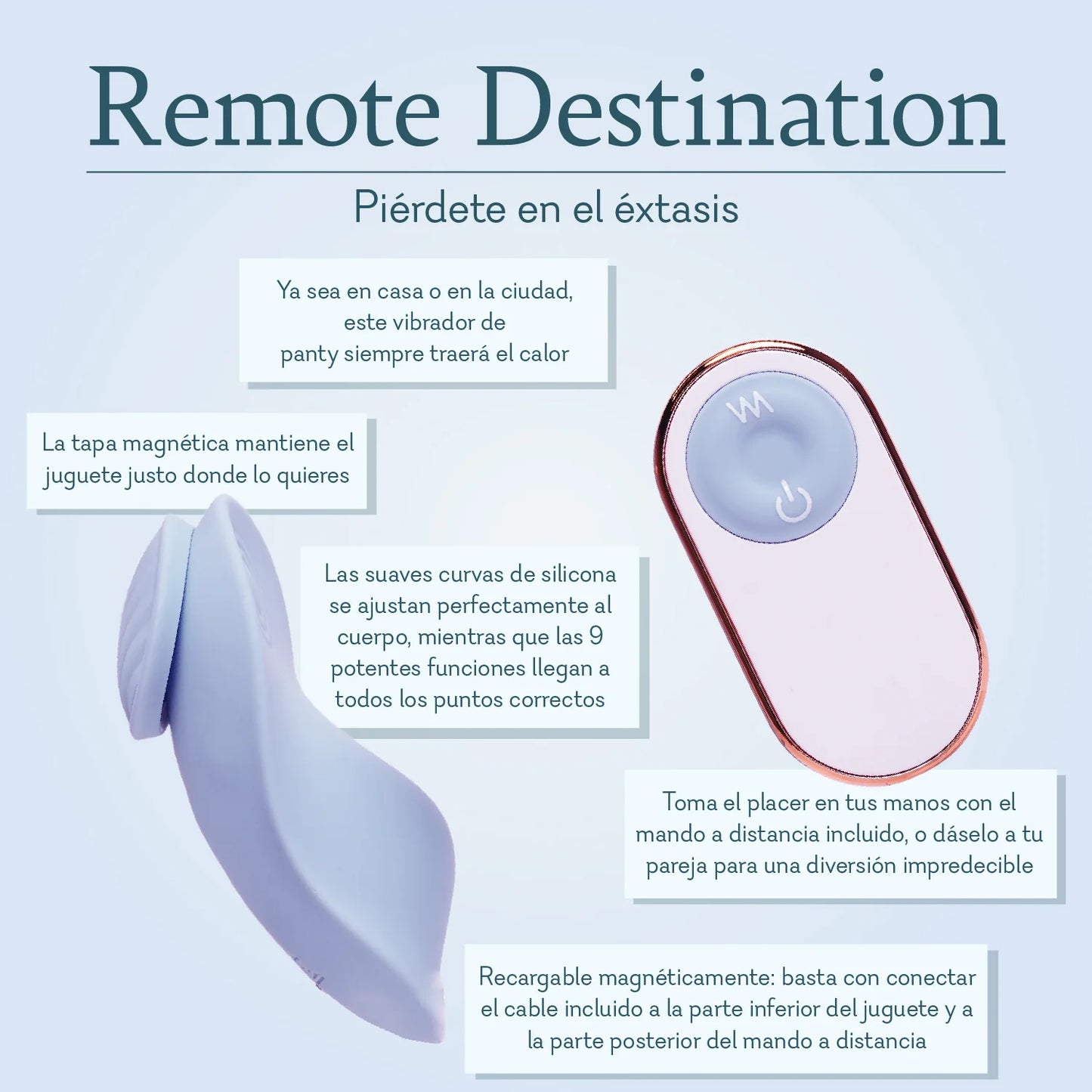 Remote Destination - Vibrador de bragas