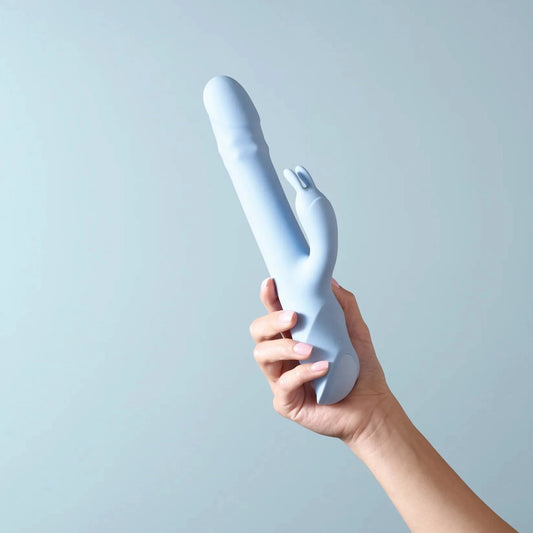 Triple O Machine - Vibrador de Empuje de Doble Acción