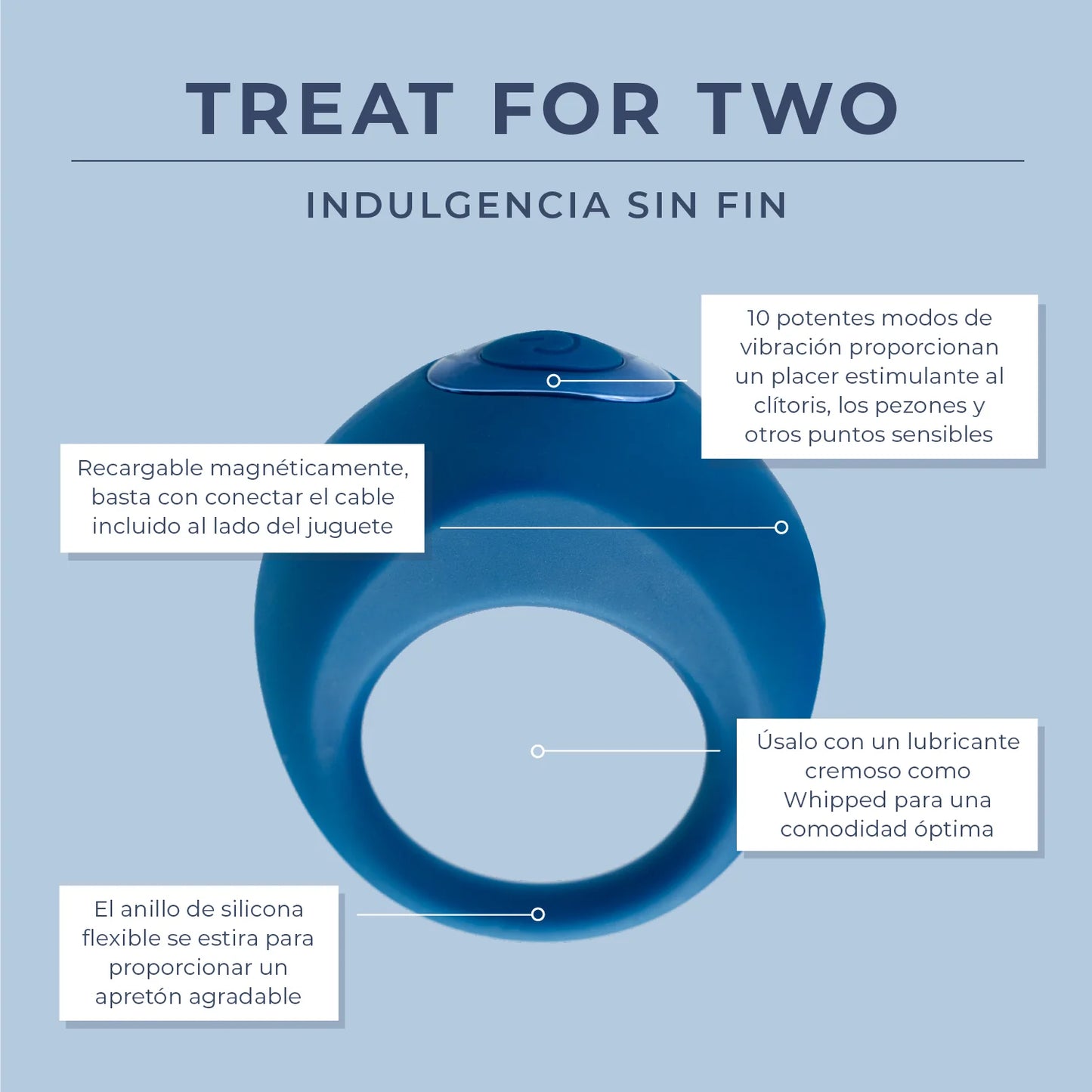 Treat For Two - Anillo Vibrador