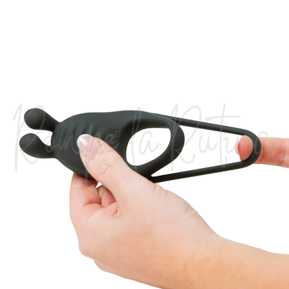 Night Cap - Anillo vibrador doble para el p-ne