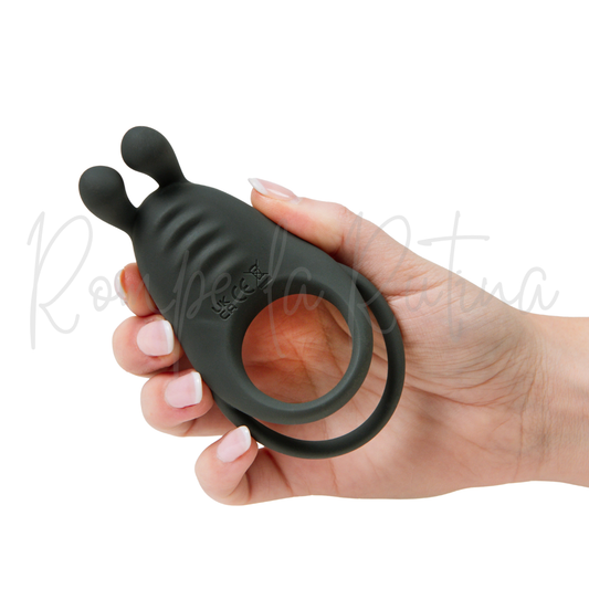 Night Cap - Anillo vibrador doble para el p-ne