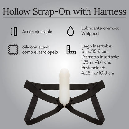 Hollow Strap-On With Harnesscopy