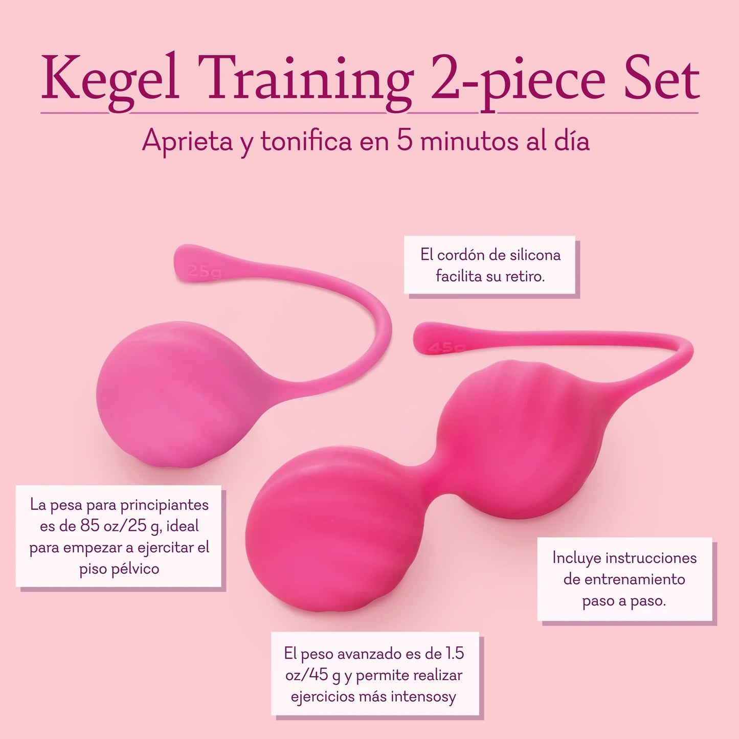 Kegel Training 2-Piece Set