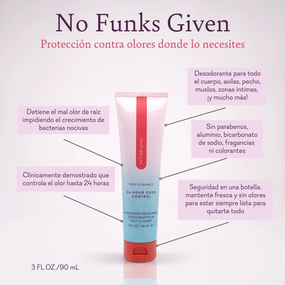 No Funk Given - 24 Hour Odor Control (Desodorante)