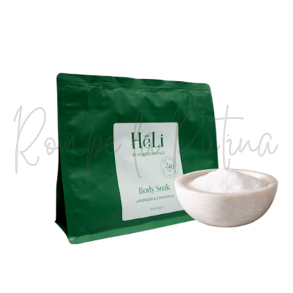 HēLi - Body Soak - Sales de Baño con Lavanda y Manzanilla
