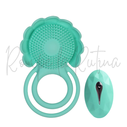 Spring Fling - Anillo de p-ne doble texturizado