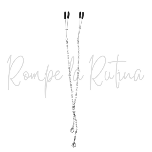 Onyx Clamps - Pinzas con diamantes