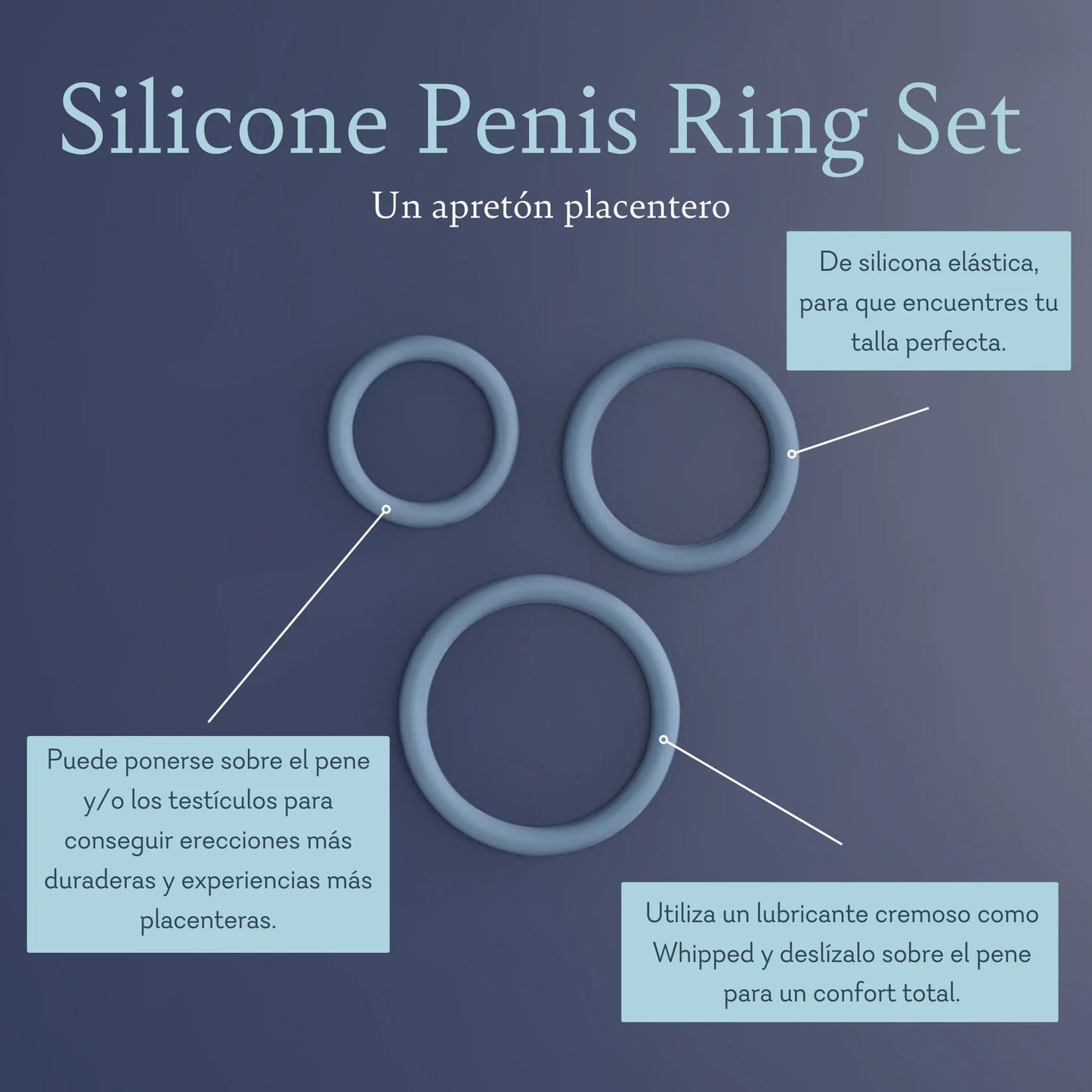 Silicone Ring Set (Set de anillos)