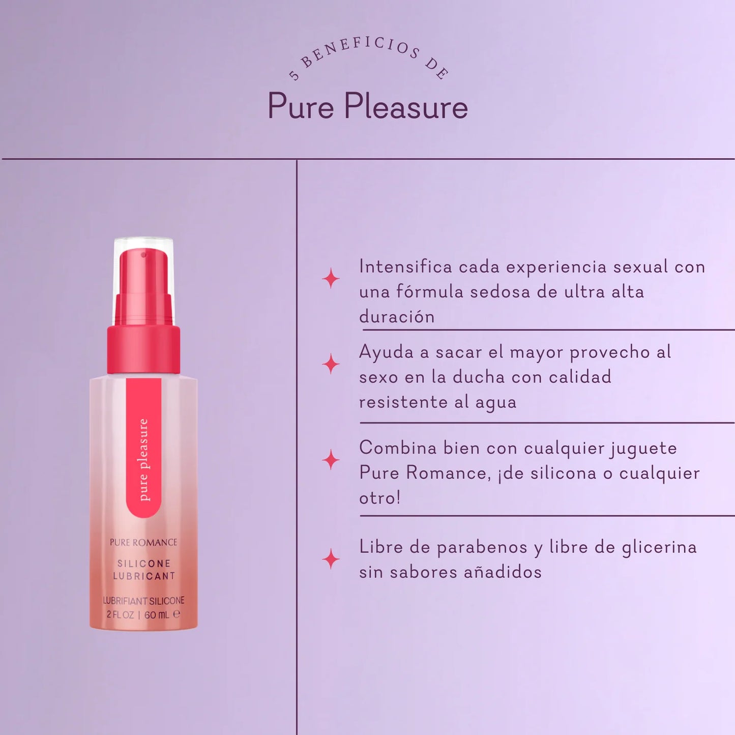 Pure Pleasure - Silicone-Based Lubricant (Lubricante a base de silicona)