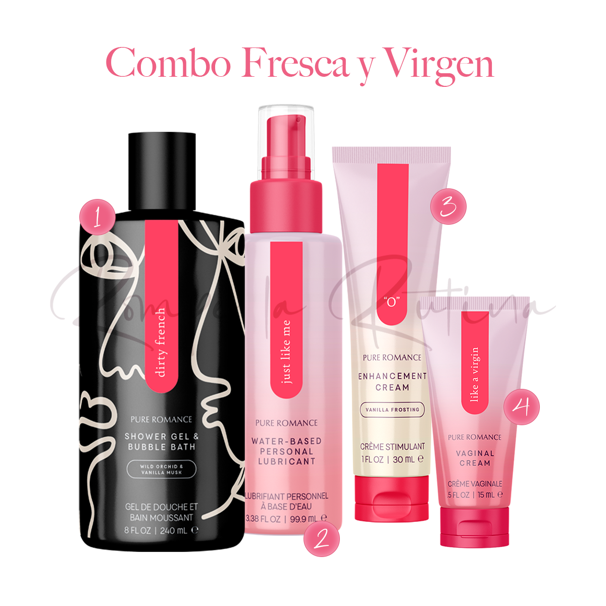 Combo Fresca y V-rgen