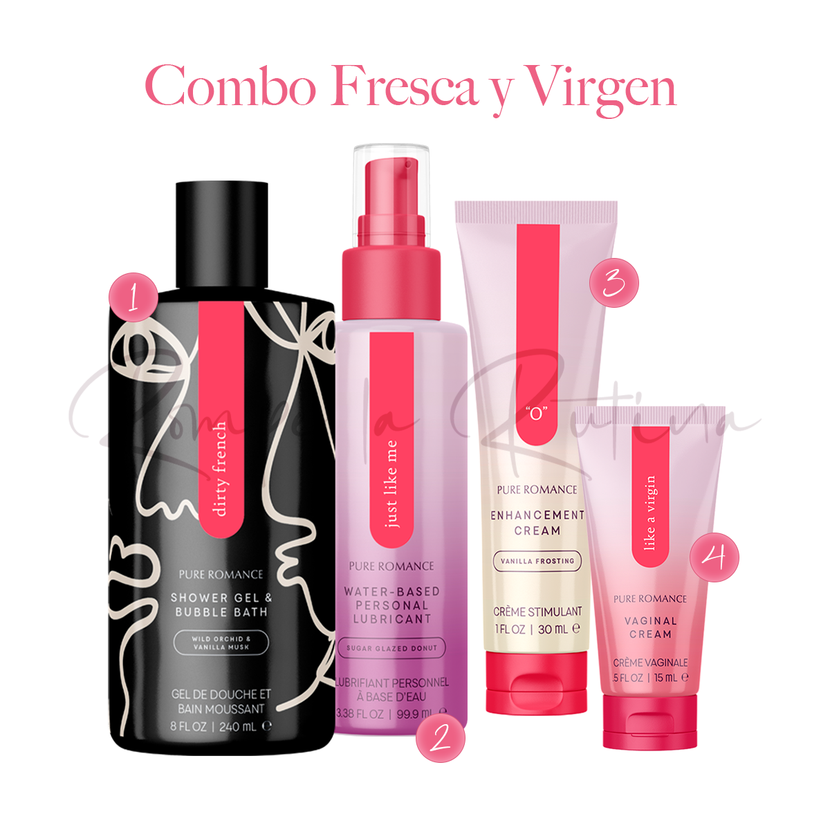 Combo Fresca y V-rgen