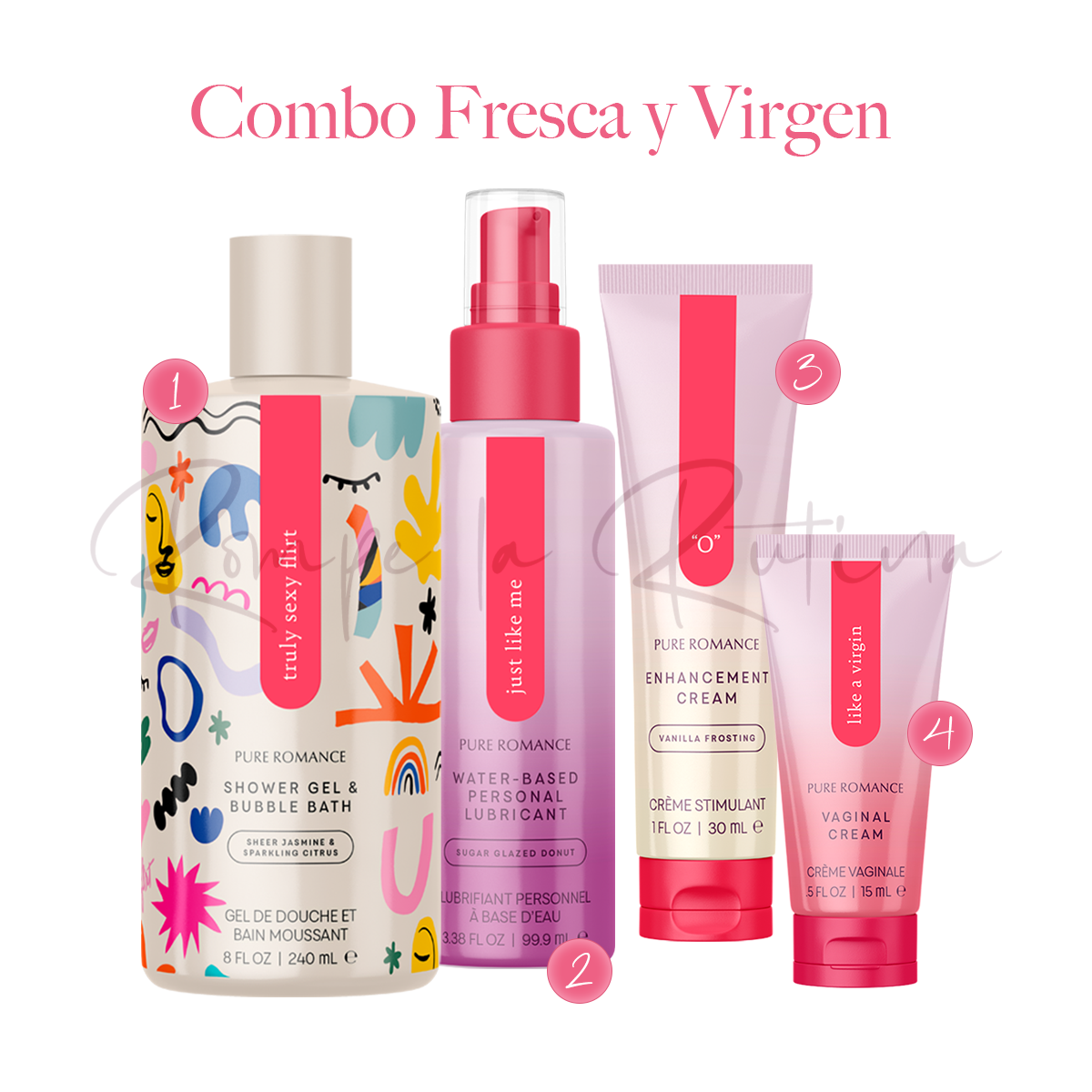 Combo Fresca y V-rgen