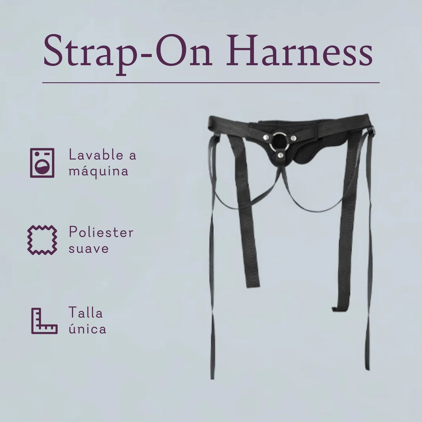 Strap-on Harness (Arnés acolchado)