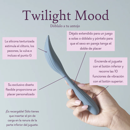 Twilight Mood (Vibrador de varita flexible)