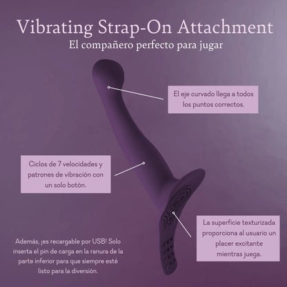 Vibrating Streap-on Attachment (Accesorio vibrador para arnés)